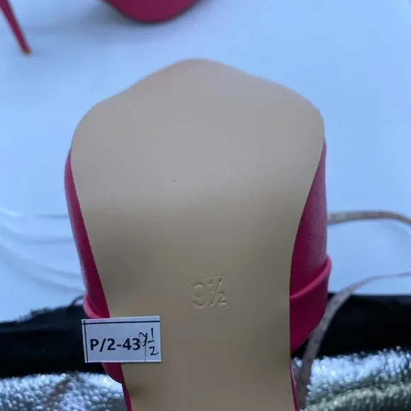 XYD Slingback Pointed Toe On High Heels Dress Shoe - Picture 11 of 11